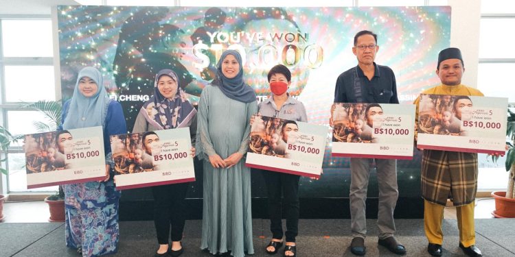 BIBD Aspirasi lucky draw winners receive cash prizes