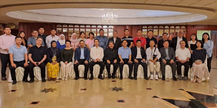 Dinner bersama BEBC, Brunei dan China council trade international hainan at Rizqun hotel