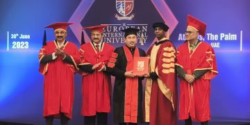 BEBC Chair receives Professional Doctorate award